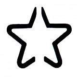 Raznice 3D Hvězdička 2,2 cm