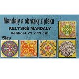 Mandaly - Keltské mandaly 5 ks