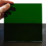 Sklo Spektrum 15 x 15 cm průhledná zelená tmavá