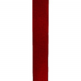 Bavlněná stuha š. 4 cm - červená tm. 1 m