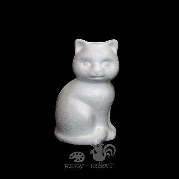 Polystyrenový model - Kočka