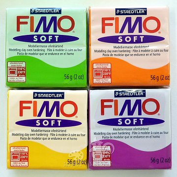 FIMO 57g Soft - sortiment: