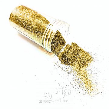 Flitry třpytky zlaté 10 g