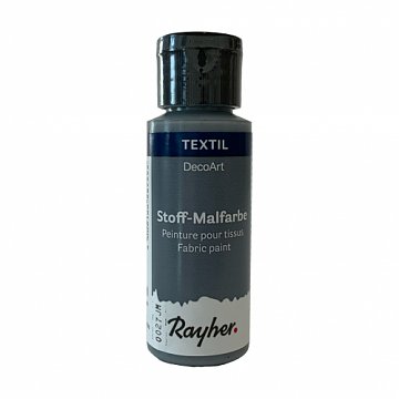 Barvy nezažehlovací na textil a sítotisk - šedá 50 ml
