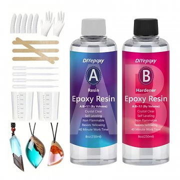 Křišťálová pryskyřice sada - 500 ml