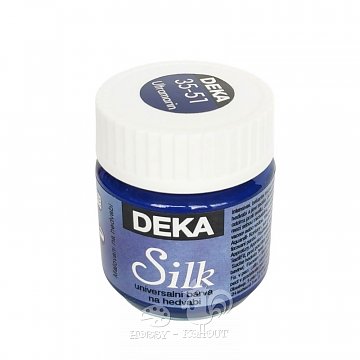 Barvy na hedvábí DEKA - 50 ml ultramarín