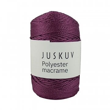 Příze Polyester macrame fialová - poslední 1 kus