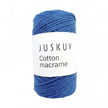 Příze Cotton Macrame modrá - poslední 1 kus