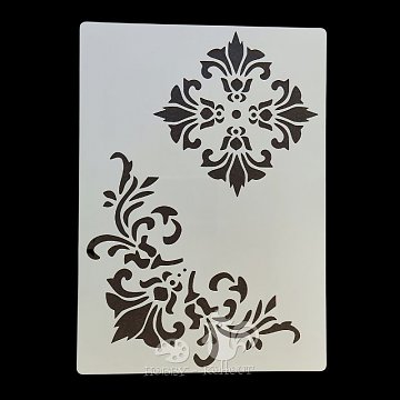 Šablony na malování: ornamenty 12x18 cm
