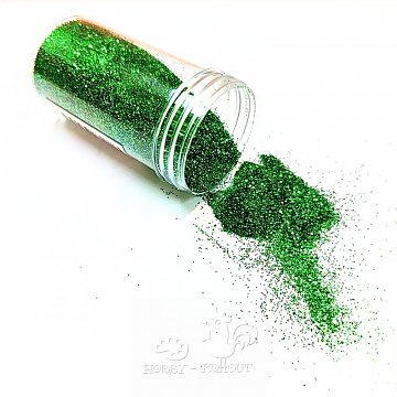 Flitry třpytky zelené 10 g
