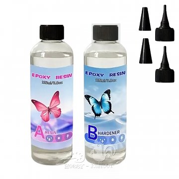 Křišťálová pryskyřice sada - 230 ml