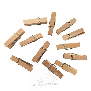 Kolíčky dřevěné 3,5 cm 46 ks