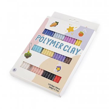 Polymerová modelovací hmota sada 12 ks x 30 g