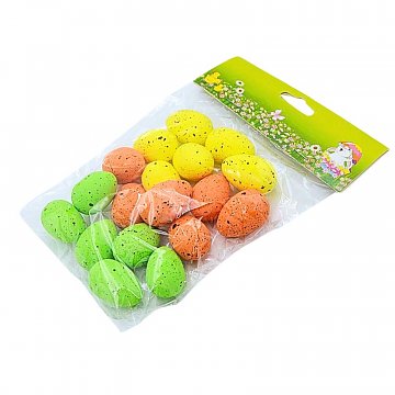 Polystyrenová vajíčka 3,5 cm - sada 18 ks