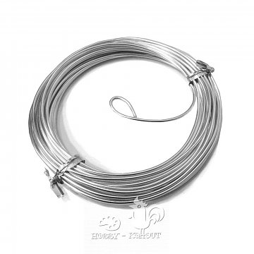 Aludrát 2 mm, návin 5 m stříbrný