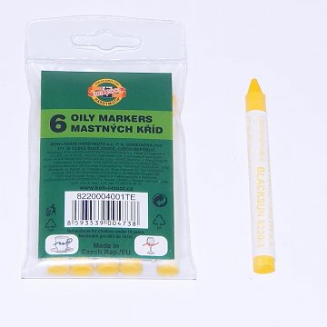 Voskovka na malování&nbsp;vajíček - žlutá 1 ks