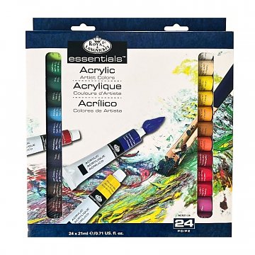 Akrylové barvy sada 24 ks x 21 ml
