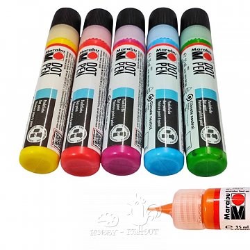 Akrylová barva DOT PEN Marabu - oranžová