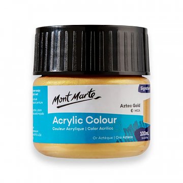 Akrylová barva Mont Marte 100 ml - zlatá