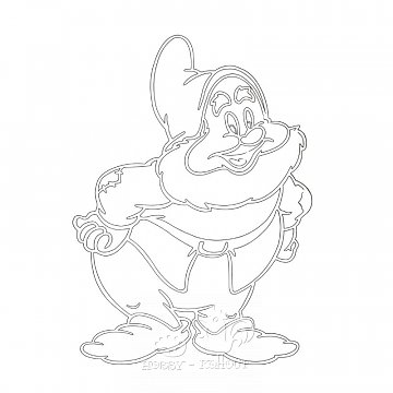 Obrázek pro děti B/D 42 - Trpaslík