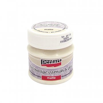 Lepidlo a lak na decoupage matný 50 ml