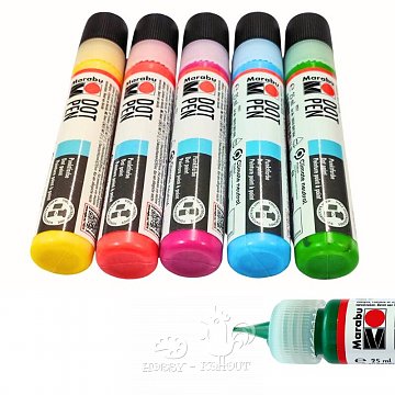 Akrylová barva DOT PEN Marabu - zelená tmavá