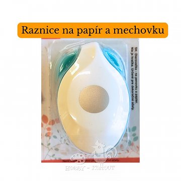 Děrovačka na papír a mechovou gumu - Kolečko 1,6 cm