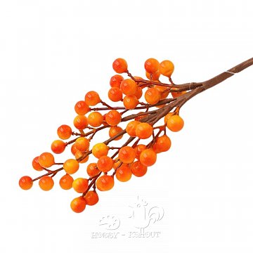 Dekorace - bobule oranžové 32 cm