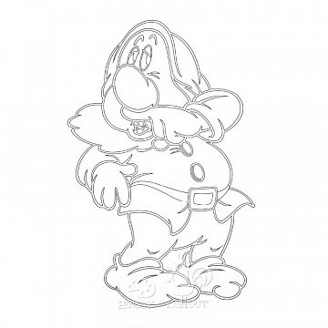 Obrázek pro děti B/D 41 - Trpaslík