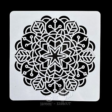 Šablony na malování: mandala malá