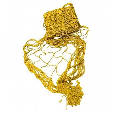 Síť dekorační rybářská 2 m x 1 m žlutá