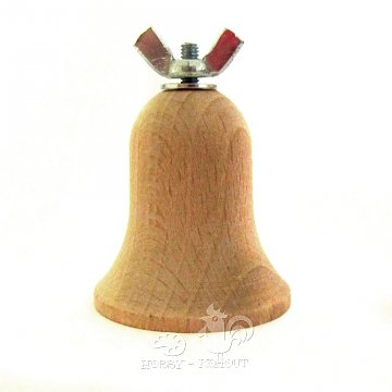 Zvonek dřevěný 4,5 cm