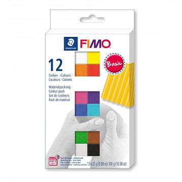 FIMO sada 12 barev - Basic