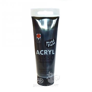 Akrylový šeps - Acryl Gesso černé 100 ml