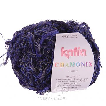 Příze Chamonix 50 g modrá