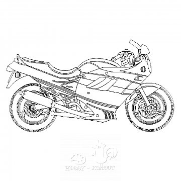 Obrázek pro děti C/A 11 motorka