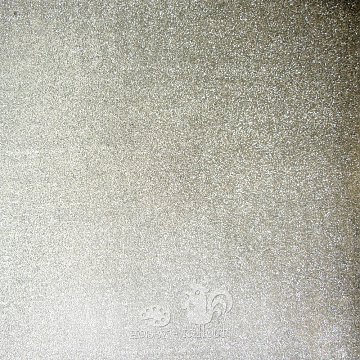Mechová guma 30 x 40 cm stříbrná se třpytkami