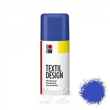 Barvy na textil ve spreji modrá 150 ml