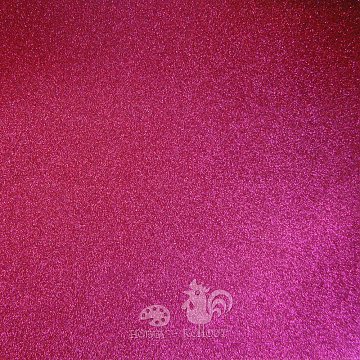 Mechová guma 30 x 40 cm pink se třpytkami