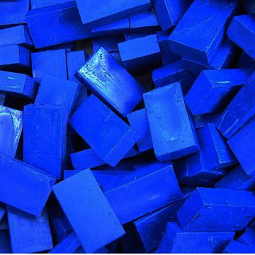 Enkaustický vosk jednotlivě - modrý ultramarín