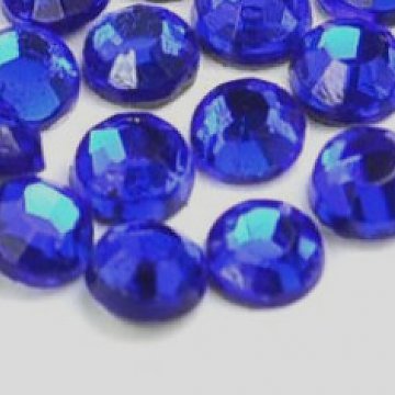 Nažehlovací kamínky modrá 24 ks / 4,5 mm