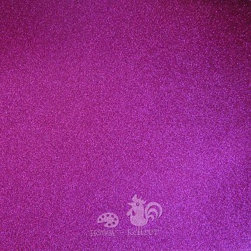 Mechová guma 30 x 40 cm fialová se třpytkami