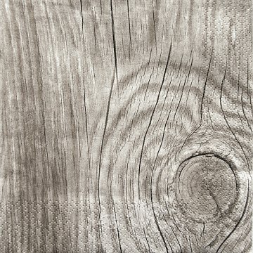 Ubrousek na decoupage - vzor 2616 dřevo šedé