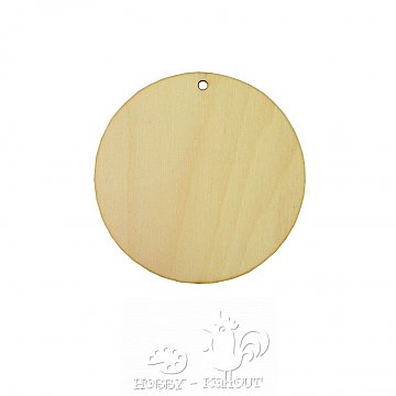 5cm Dřevěné kolečko tl. 3 mm