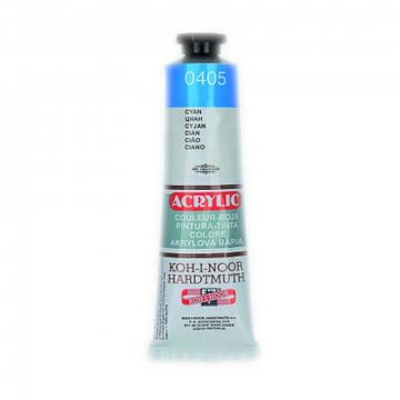 Akrylová barva 40 ml modrá cyan