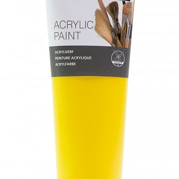 Akrylová barva 250 ml žlutá
