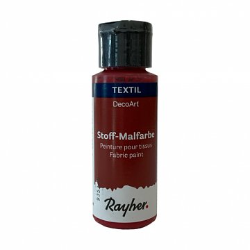 Barvy nezažehlovací na textil a sítotisk - bordó 59 ml