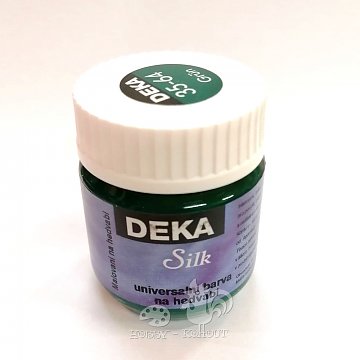 Barvy na hedvábí DEKA - 50 ml zelená
