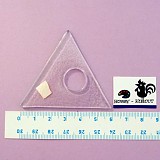 Sklíčka na šperky - TROJÚHELNÍK  5 cm