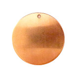 Měděný výsek - Kolečko 3 cm